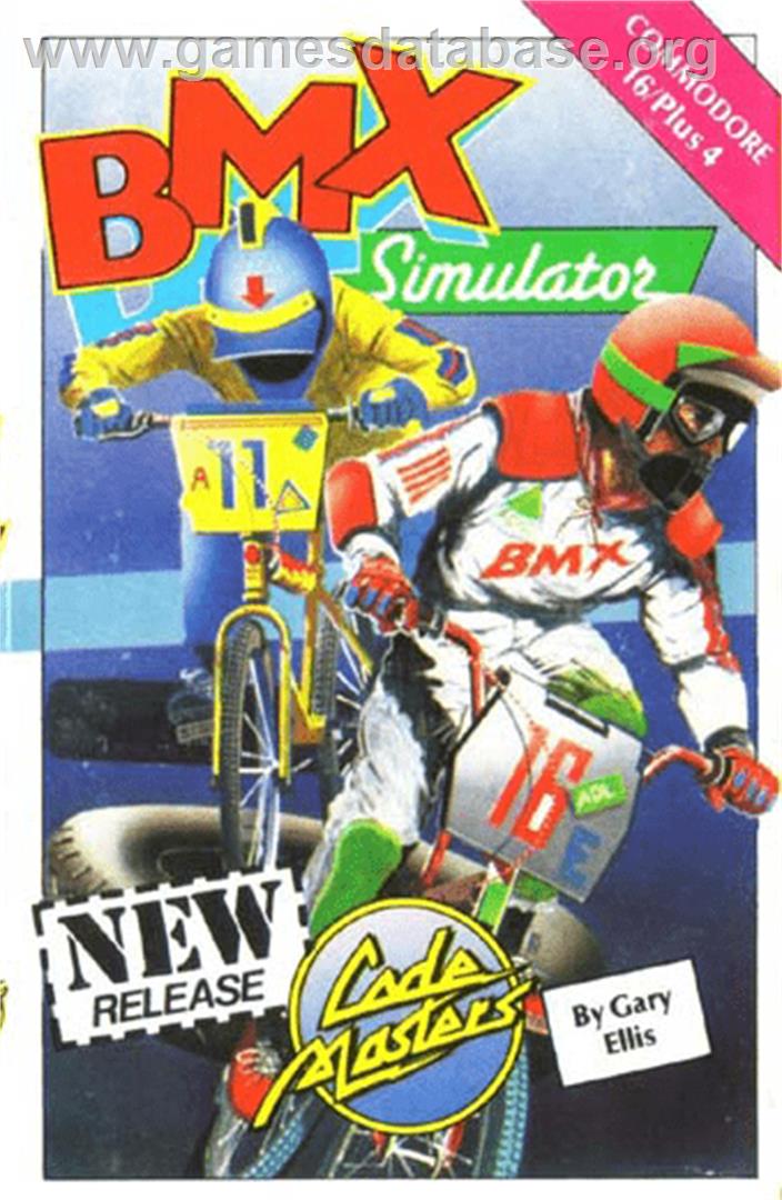 Bmx Simulator - Commodore Plus 4 - Artwork - Box