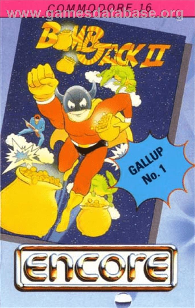 Bomb Jack 2 - Commodore Plus 4 - Artwork - Box
