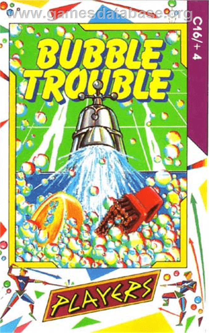 Bubble Trouble - Commodore Plus 4 - Artwork - Box