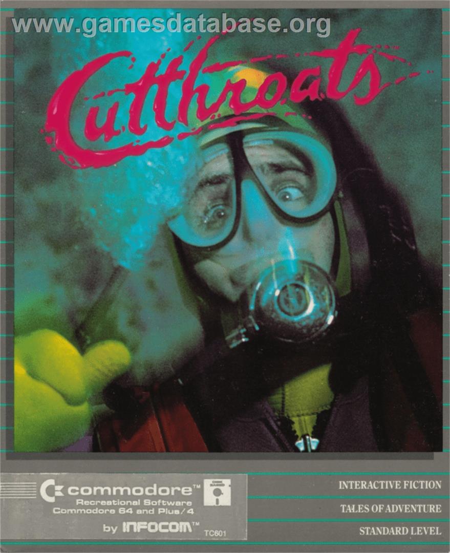 Cutthroats - Commodore Plus 4 - Artwork - Box