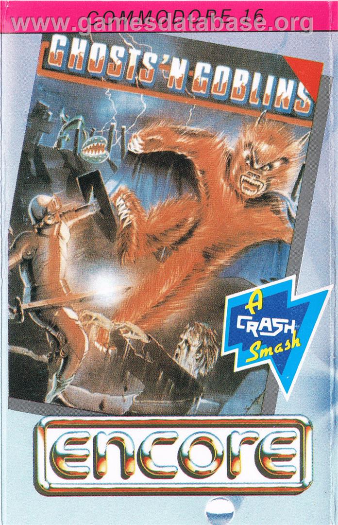 Ghosts 'n Goblins - Commodore Plus 4 - Artwork - Box