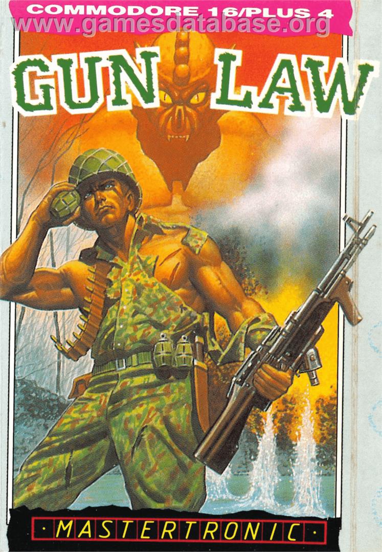 Gun Law - Commodore Plus 4 - Artwork - Box