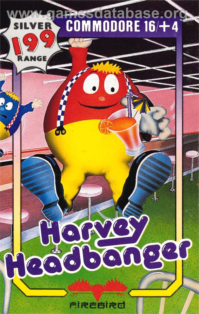 Harvey Headbanger - Commodore Plus 4 - Artwork - Box