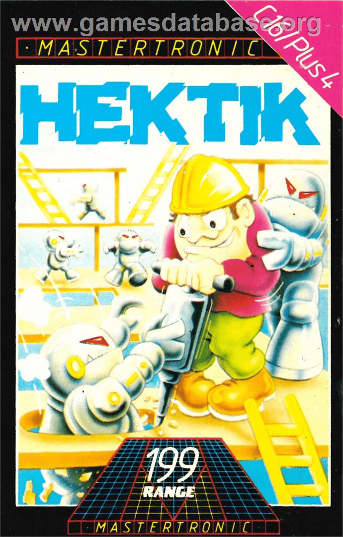 Hektik - Commodore Plus 4 - Artwork - Box