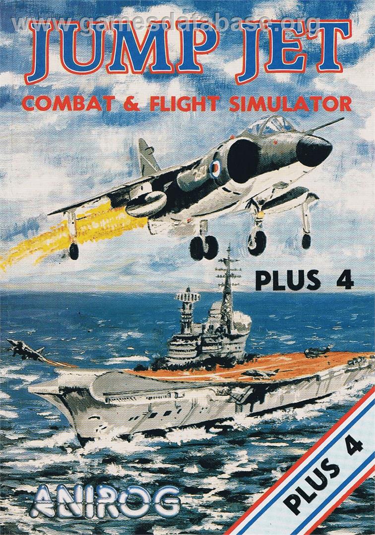 Jump Jet - Commodore Plus 4 - Artwork - Box