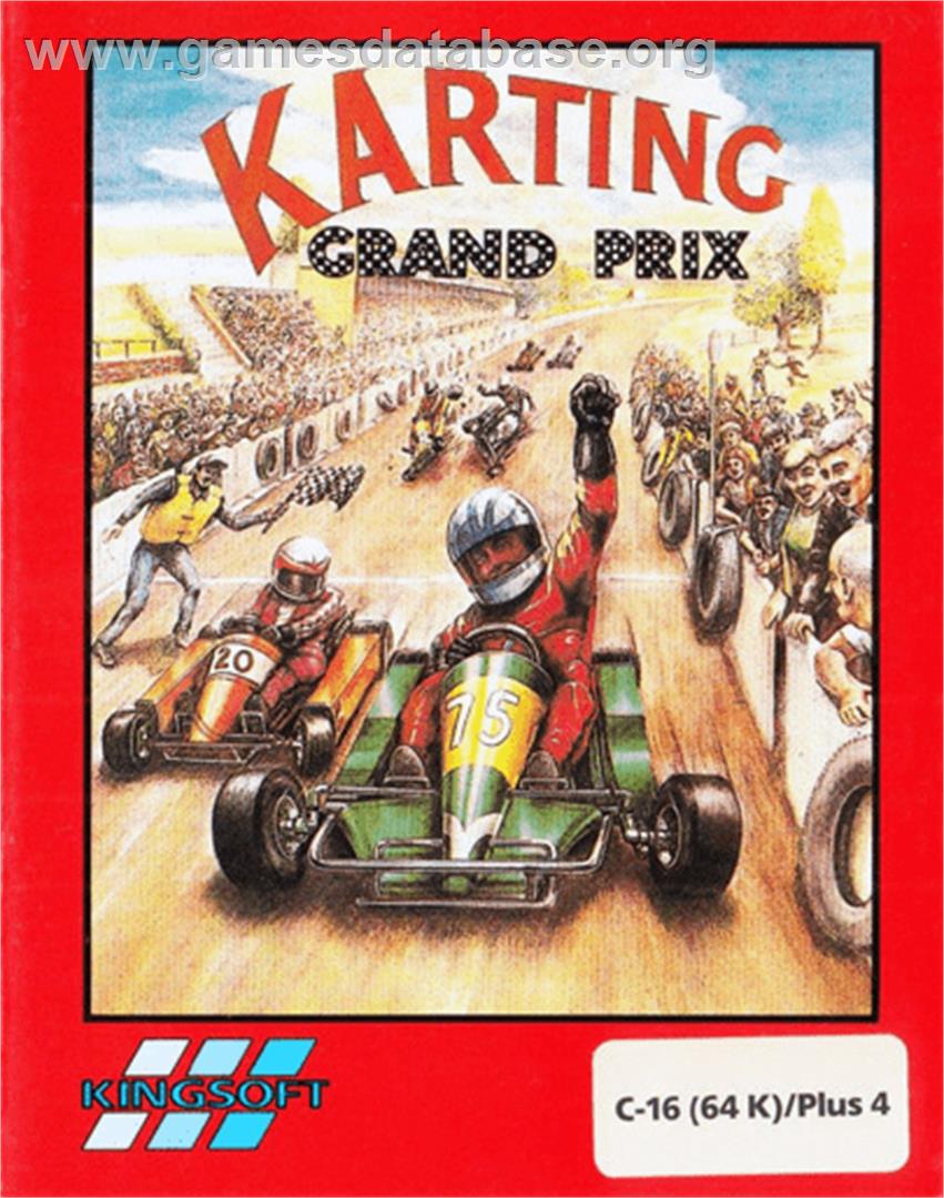 Karting Grand Prix - Commodore Plus 4 - Artwork - Box