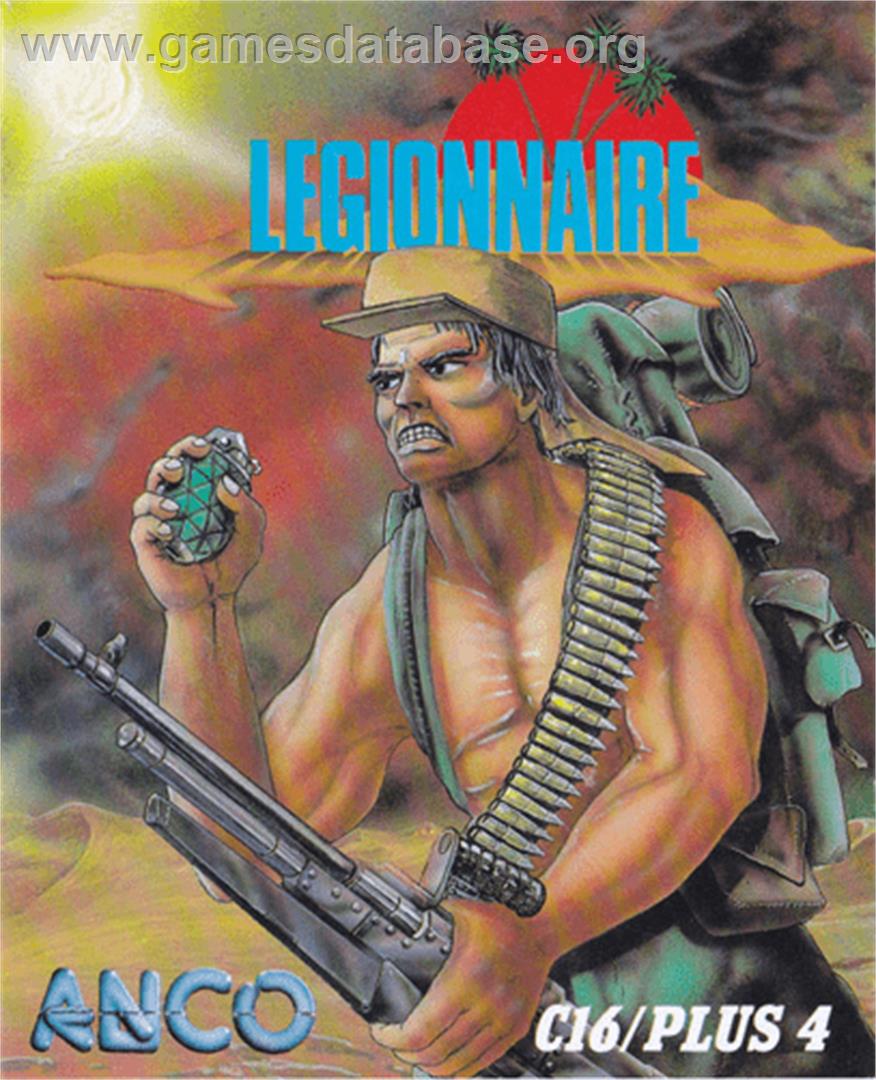 Legionnaire - Commodore Plus 4 - Artwork - Box