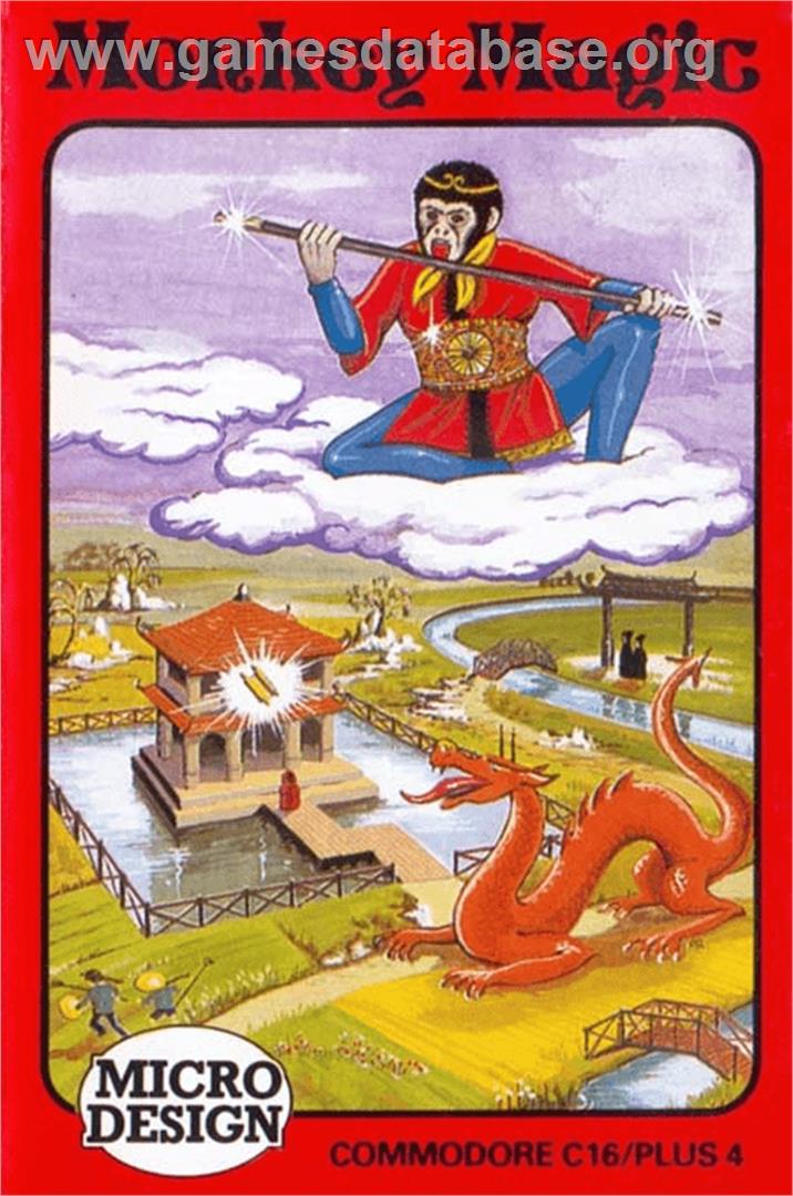Monkey Magic - Commodore Plus 4 - Artwork - Box