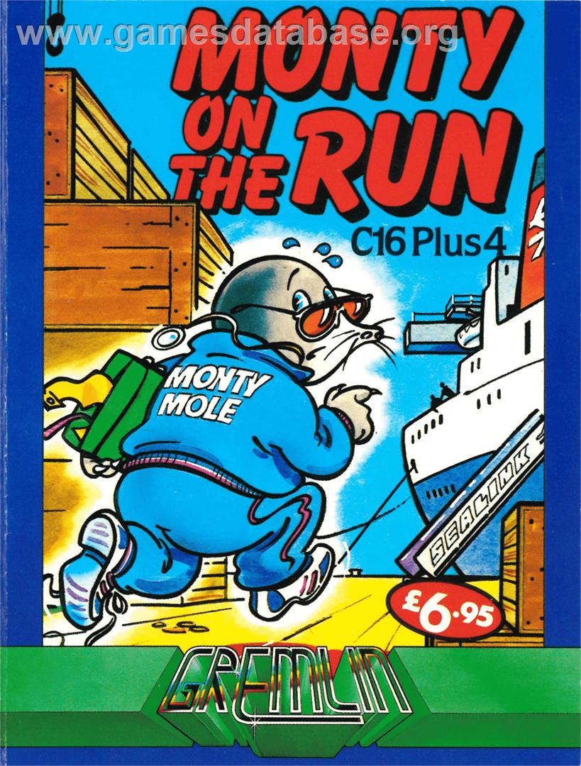 Monty On The Run - Commodore Plus 4 - Artwork - Box