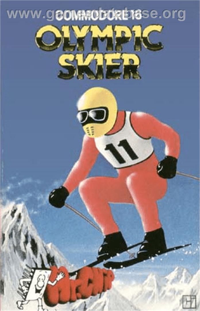 Olympic Skier - Commodore Plus 4 - Artwork - Box