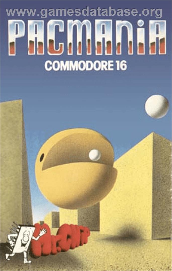 Pacmania - Commodore Plus 4 - Artwork - Box