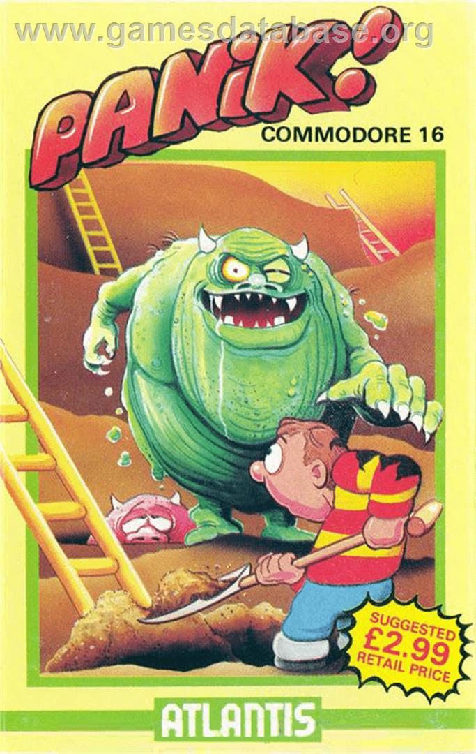 Panik! - Commodore Plus 4 - Artwork - Box