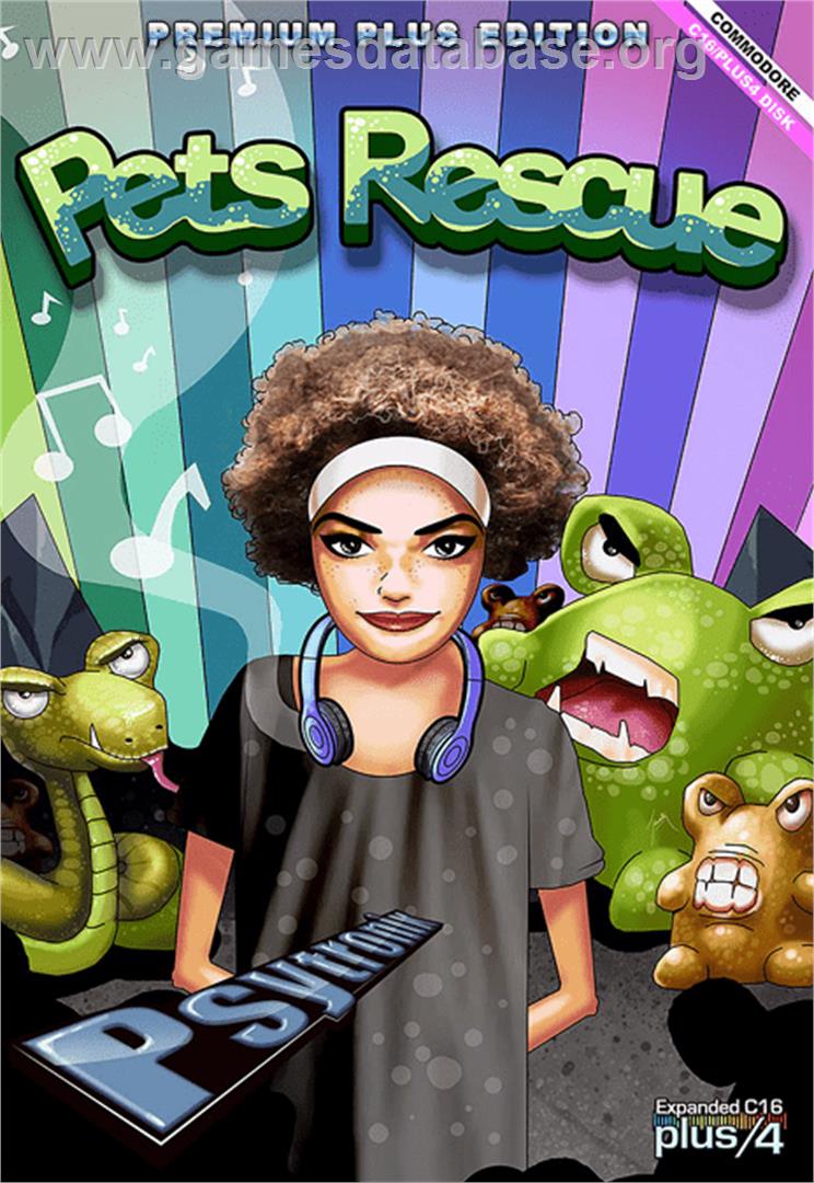 Pets Rescue - Commodore Plus 4 - Artwork - Box