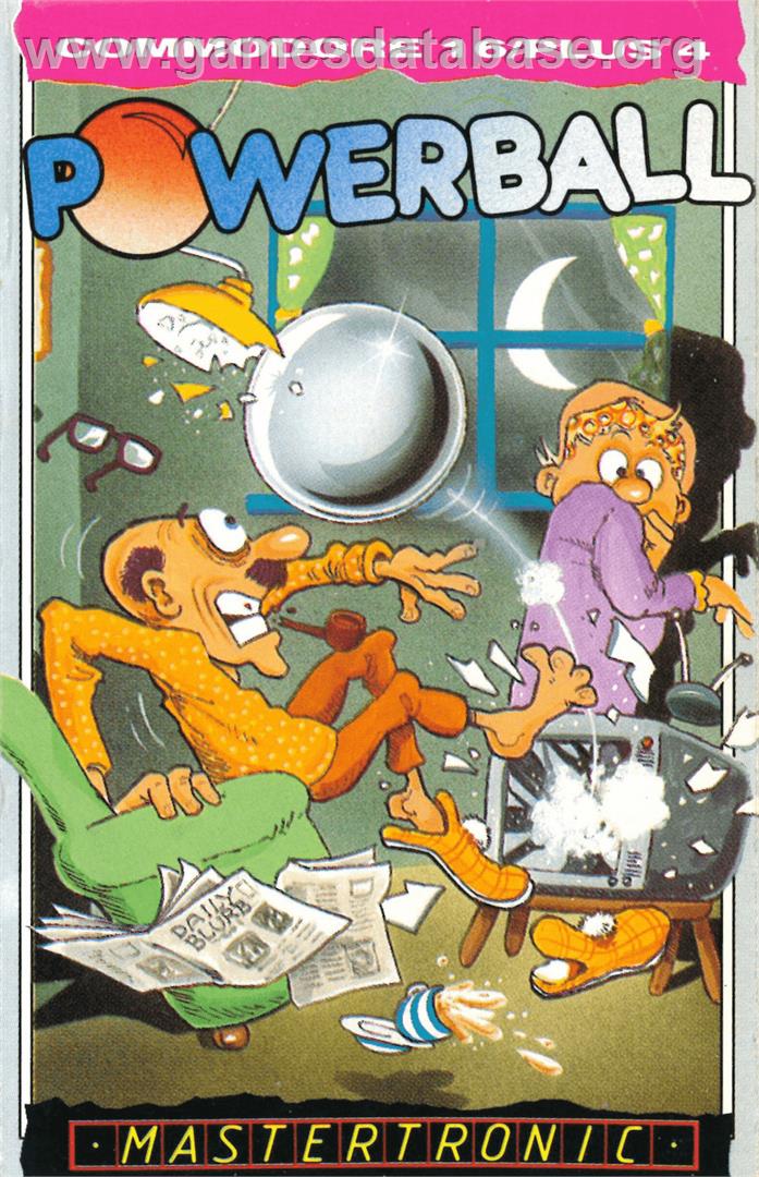 Powerball - Commodore Plus 4 - Artwork - Box