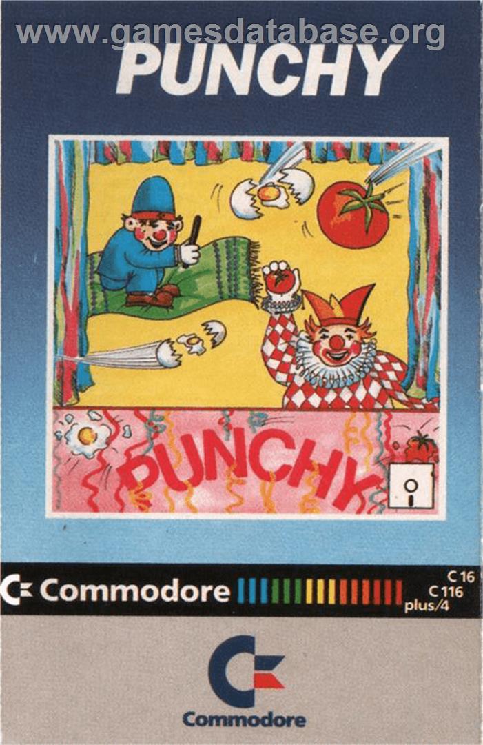 Punchy - Commodore Plus 4 - Artwork - Box