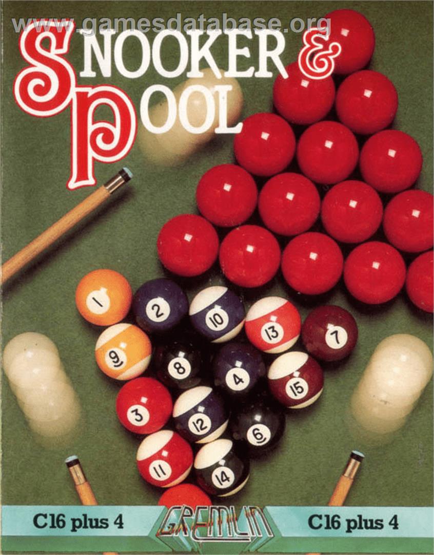 Snooker And Pool - Commodore Plus 4 - Artwork - Box