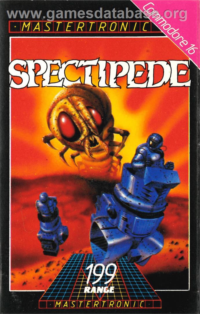 Spectipede - Commodore Plus 4 - Artwork - Box