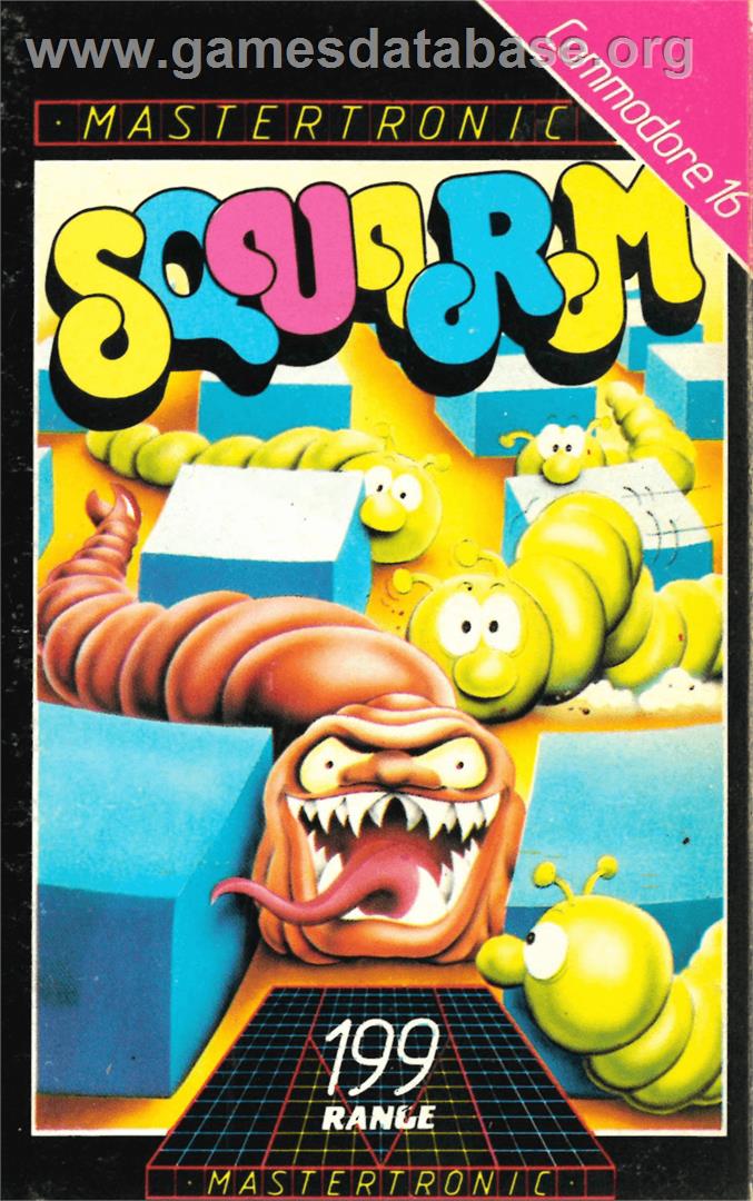 Squirm - Commodore Plus 4 - Artwork - Box