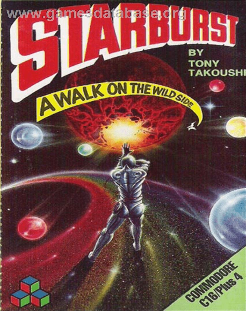 Starburst - A Walk On The Wild Side - Commodore Plus 4 - Artwork - Box