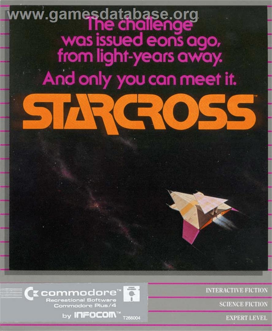 Starcross - Commodore Plus 4 - Artwork - Box