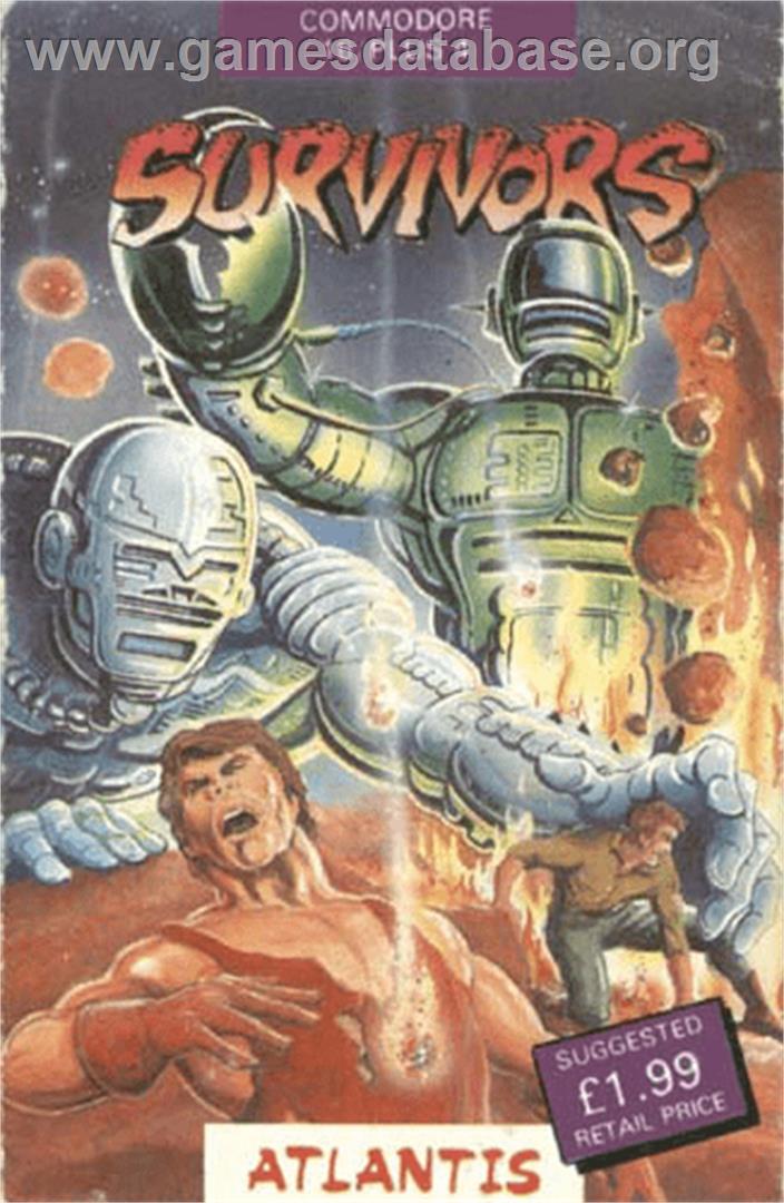 Survivors - Commodore Plus 4 - Artwork - Box