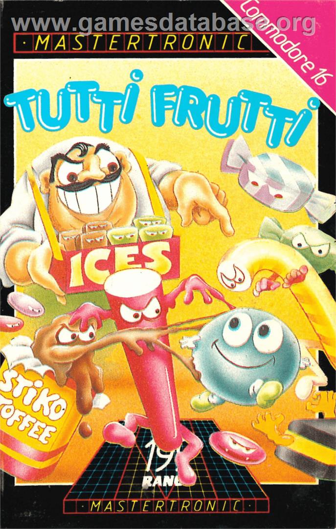 Tutti Frutti - Commodore Plus 4 - Artwork - Box