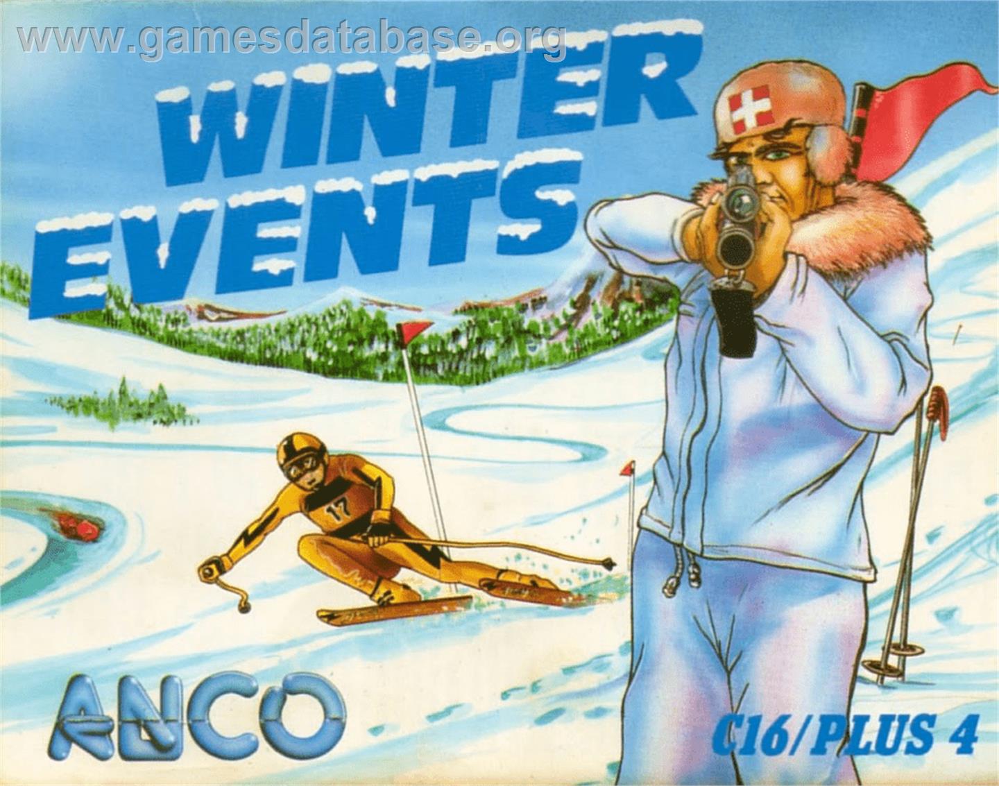 Winter Events - Commodore Plus 4 - Artwork - Box
