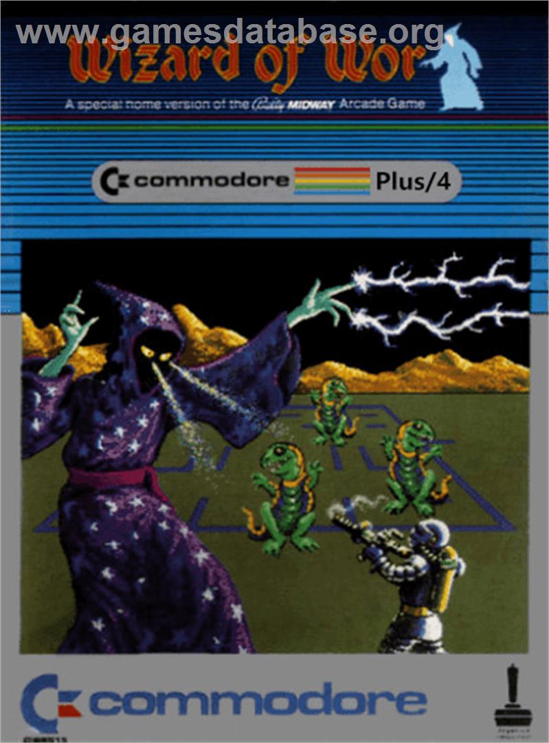 Wizard of Wor - Commodore Plus 4 - Artwork - Box