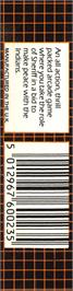 Box back cover for Kane on the Commodore Plus 4.