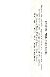 Box back cover for Salvage on the Commodore Plus 4.