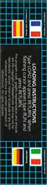 Box back cover for Spectipede on the Commodore Plus 4.
