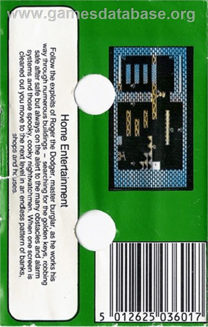 Blagger - Commodore Plus 4 - Artwork - Box Back