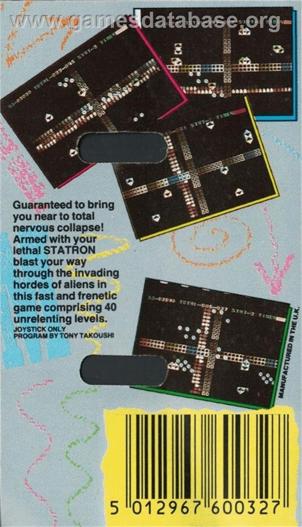 Frenesis - Commodore Plus 4 - Artwork - Box Back