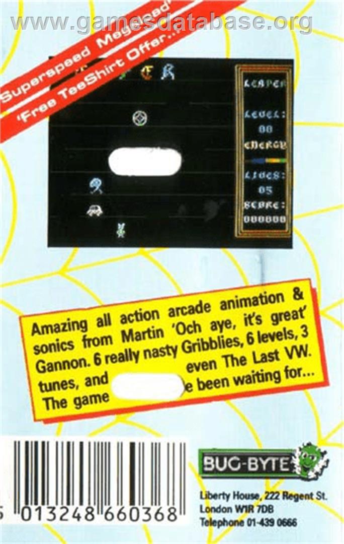 Leaper - Commodore Plus 4 - Artwork - Box Back