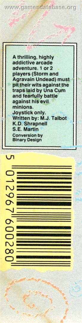 Storm - Commodore Plus 4 - Artwork - Box Back