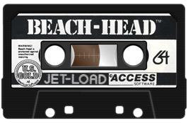 Cartridge artwork for Beach-Head on the Commodore Plus 4.
