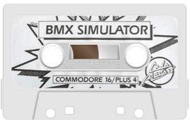 Cartridge artwork for Bmx Simulator on the Commodore Plus 4.
