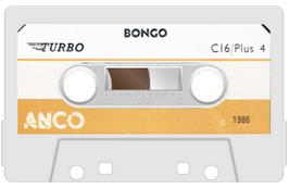 Cartridge artwork for Bongo on the Commodore Plus 4.