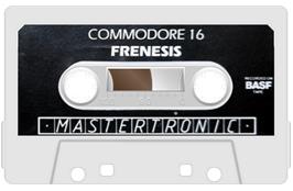 Cartridge artwork for Frenesis on the Commodore Plus 4.