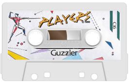 Cartridge artwork for Guzzler on the Commodore Plus 4.