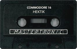 Cartridge artwork for Hektik on the Commodore Plus 4.