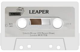 Cartridge artwork for Leaper on the Commodore Plus 4.