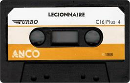 Cartridge artwork for Legionnaire on the Commodore Plus 4.