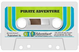 Cartridge artwork for Pirate Adventure on the Commodore Plus 4.