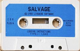 Cartridge artwork for Salvage on the Commodore Plus 4.