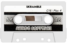 Cartridge artwork for Skramble on the Commodore Plus 4.