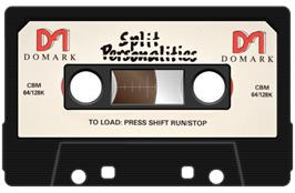 Cartridge artwork for Split Personalities on the Commodore Plus 4.