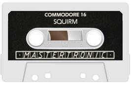 Cartridge artwork for Squirm on the Commodore Plus 4.