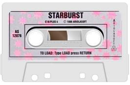 Cartridge artwork for Starburst - A Walk On The Wild Side on the Commodore Plus 4.