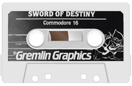 Cartridge artwork for Sword Of Destiny on the Commodore Plus 4.